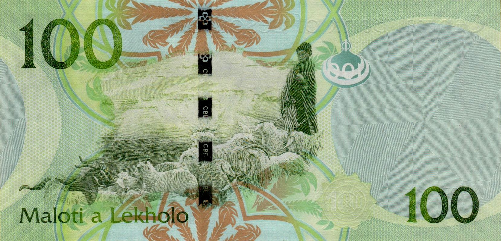 Lesotho 100 2013 UNC P-24/b